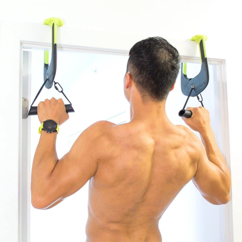 Duonamic Eleviia: Worldâ€™s Best Portable Pullup Bar | Doorway Pull Up Bar For Home, Workplace or Travel | Exercise and Transform Yourself on Your Own Terms | Safe and Most Portable Way to Exercise - Image 2